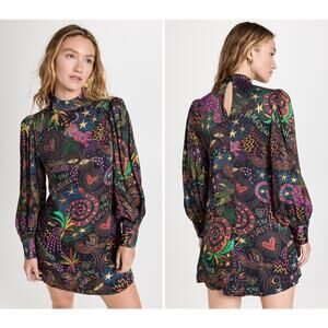 FARM Rio | NWT | Amazonia Mini Dress | Nature Print | Sz L